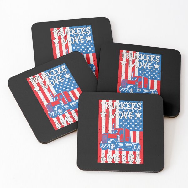 Item preview, Truckers move america designed and sold by JamesGillitzer.