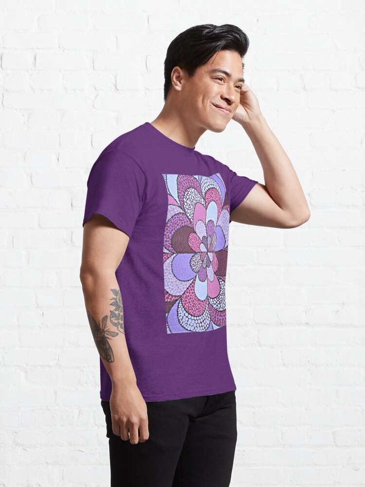 Alternate view of Heart Mandala Classic T-Shirt