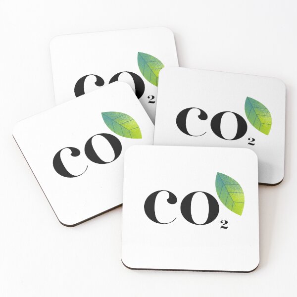 Item preview, Carbon Dioxide Simple Design with Leaf designed and sold by lordyswiss.