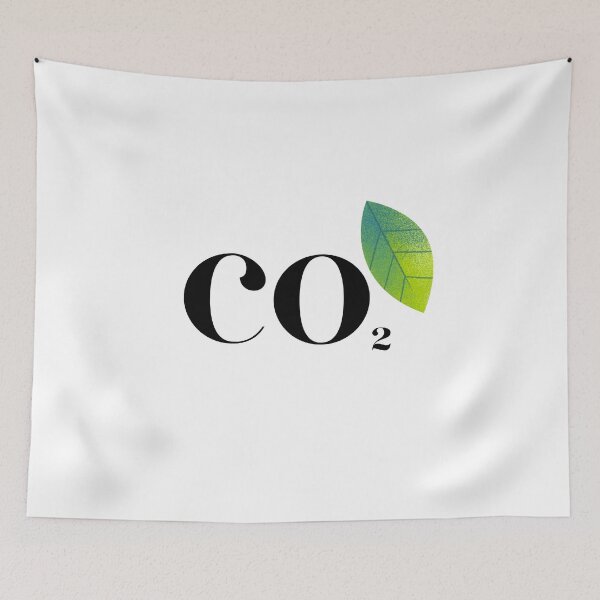 Item preview, Carbon Dioxide Simple Design with Leaf designed and sold by lordyswiss.