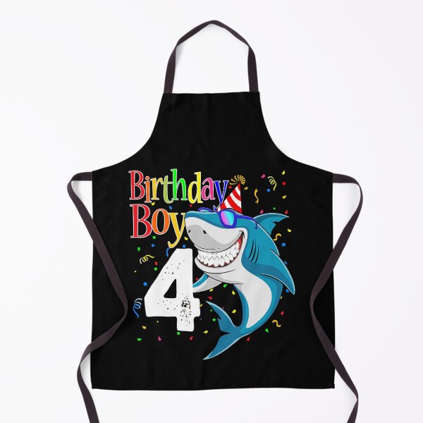 Item preview, Kids 4th Birthday Shark Jaw Some Four Boys designed and sold by PerkinsAarav.