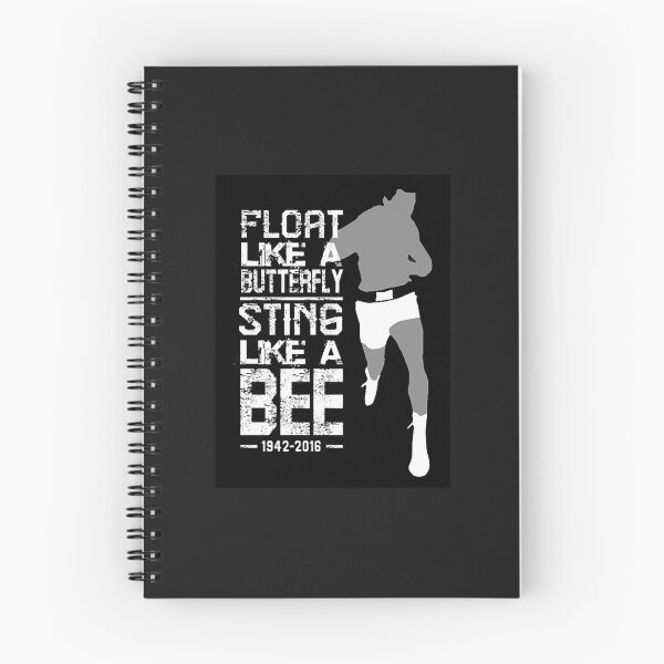 Item preview, Muhammad Ali Float Like a Butterfly Sting Like A Bee Pullover Hoodie Muhammad Ali designed and sold by cindymff.