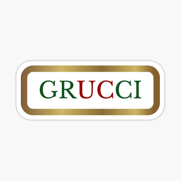 Grucci - Cartoon Sticker for Sale by playgeame