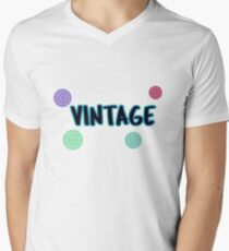 Vintage Men's V-Neck T-Shirt