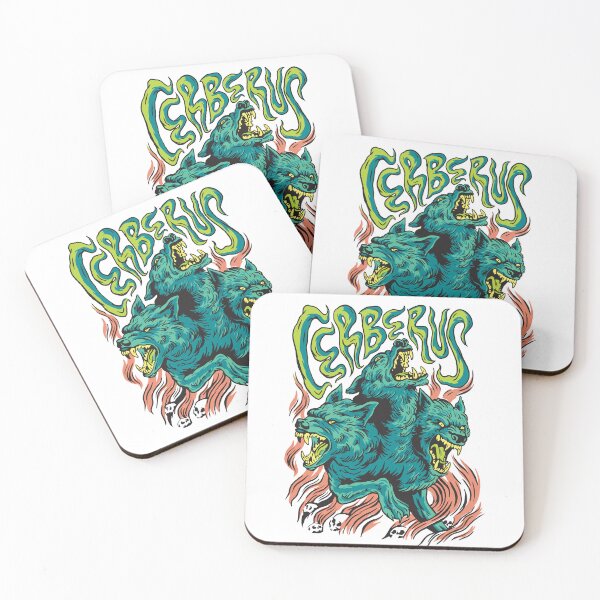 Item preview, Cerberus monster mythical greece designed and sold by LEVEL UP.