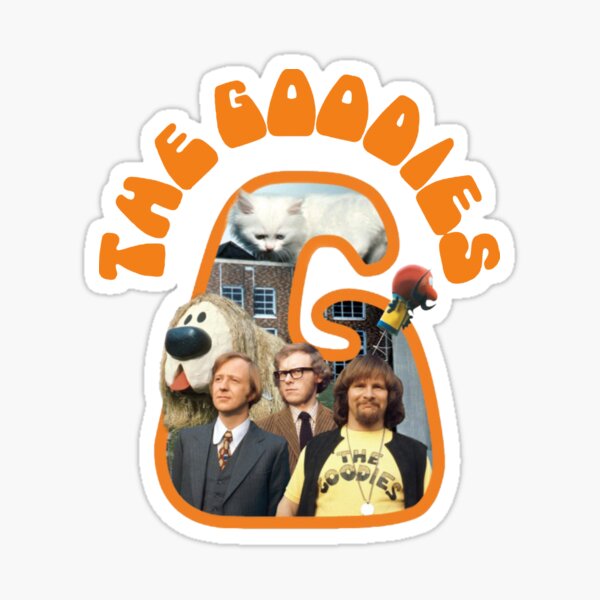 The Goodies 70's English BBC Bill Oddie Bumper Sticker or Fridge Magnet 
