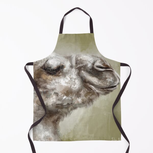 Item preview, Portrait of a Smug Looking Camel on Sepia Background designed and sold by ibadishi.