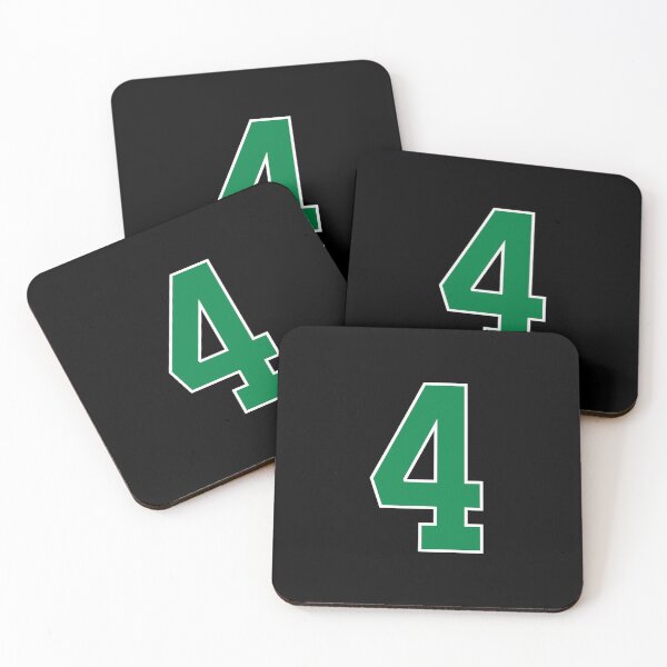 Item preview, 4 number, green lucky sports four designed and sold by ArtIsParty.