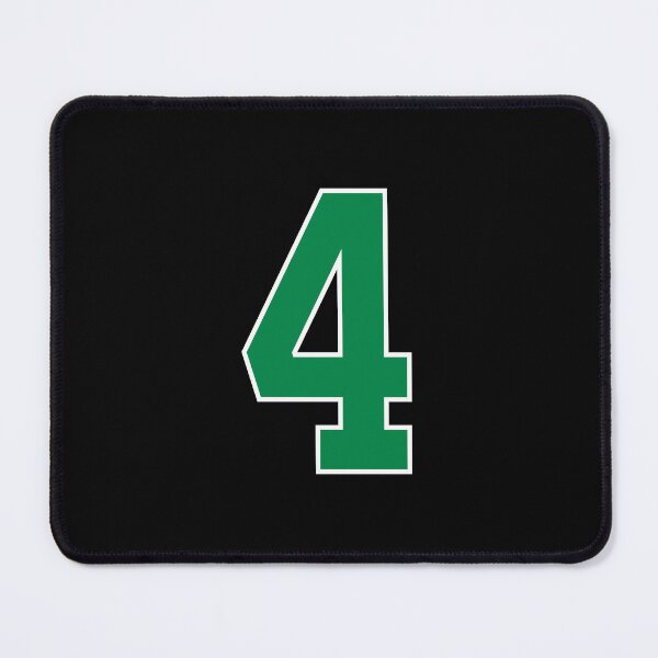 Item preview, 4 number, green lucky sports four designed and sold by ArtIsParty.