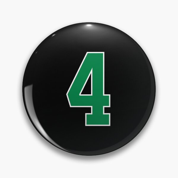 Item preview, 4 number, green lucky sports four designed and sold by ArtIsParty.
