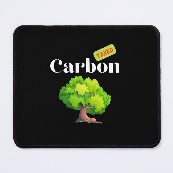 Item preview, Carbon Tax Climate Change Tree Design - White Text designed and sold by lordyswiss.
