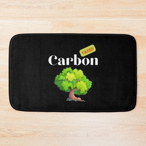 Item preview, Carbon Tax Climate Change Tree Design - White Text designed and sold by lordyswiss.