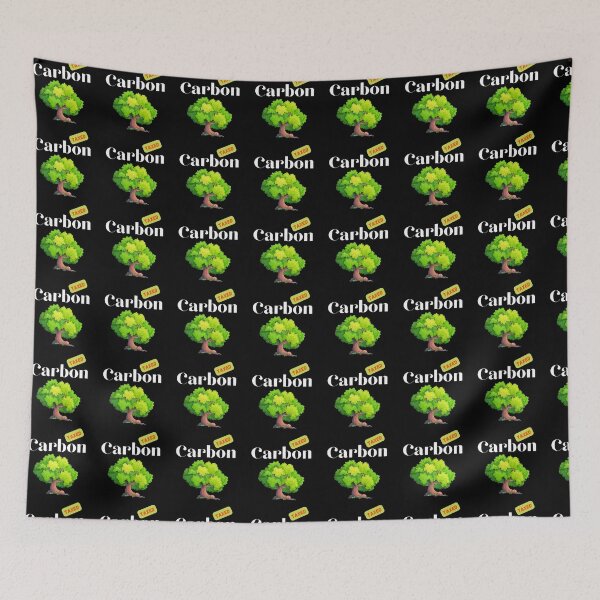 Item preview, Carbon Tax Climate Change Tree Design - White Text designed and sold by lordyswiss.