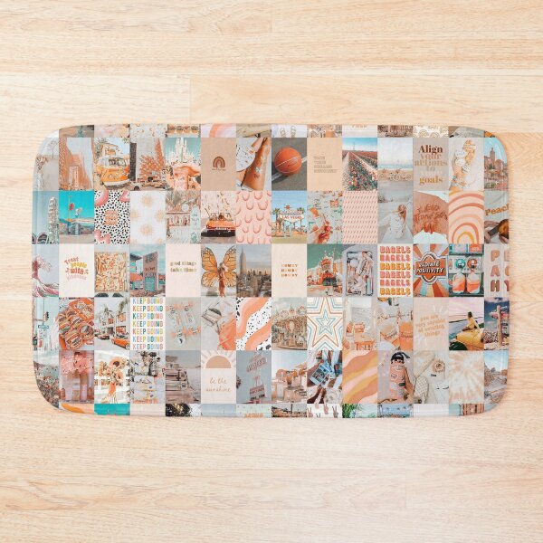 Item preview, Peach Aesthetic Collage designed and sold by sndparisian.