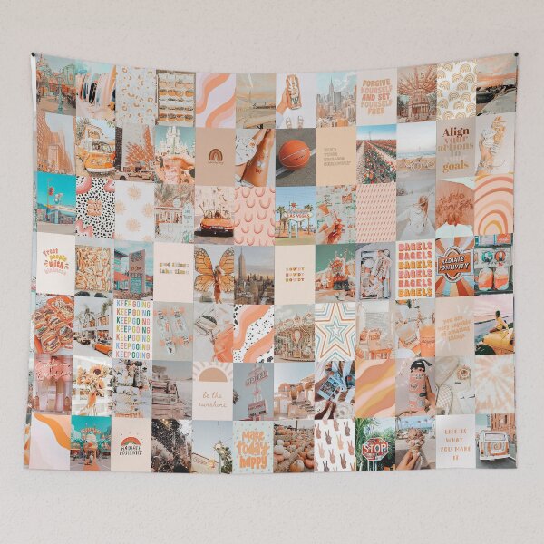 Item preview, Peach Aesthetic Collage designed and sold by sndparisian.