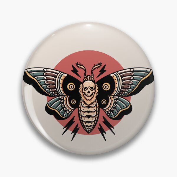 Item preview, Moth Skull designed and sold by helenafeyre.