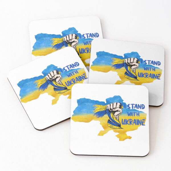 Item preview, I stand with Ukraine slogan designed and sold by RonelBroderick.