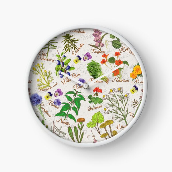 Item preview, Eatable Weeds and Wild-flowers designed and sold by NadineMay.