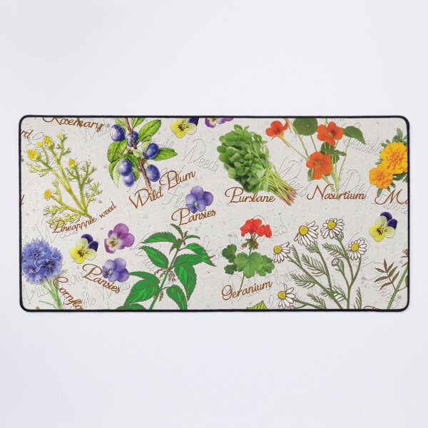 Item preview, Eatable Weeds and Wild-flowers designed and sold by NadineMay.