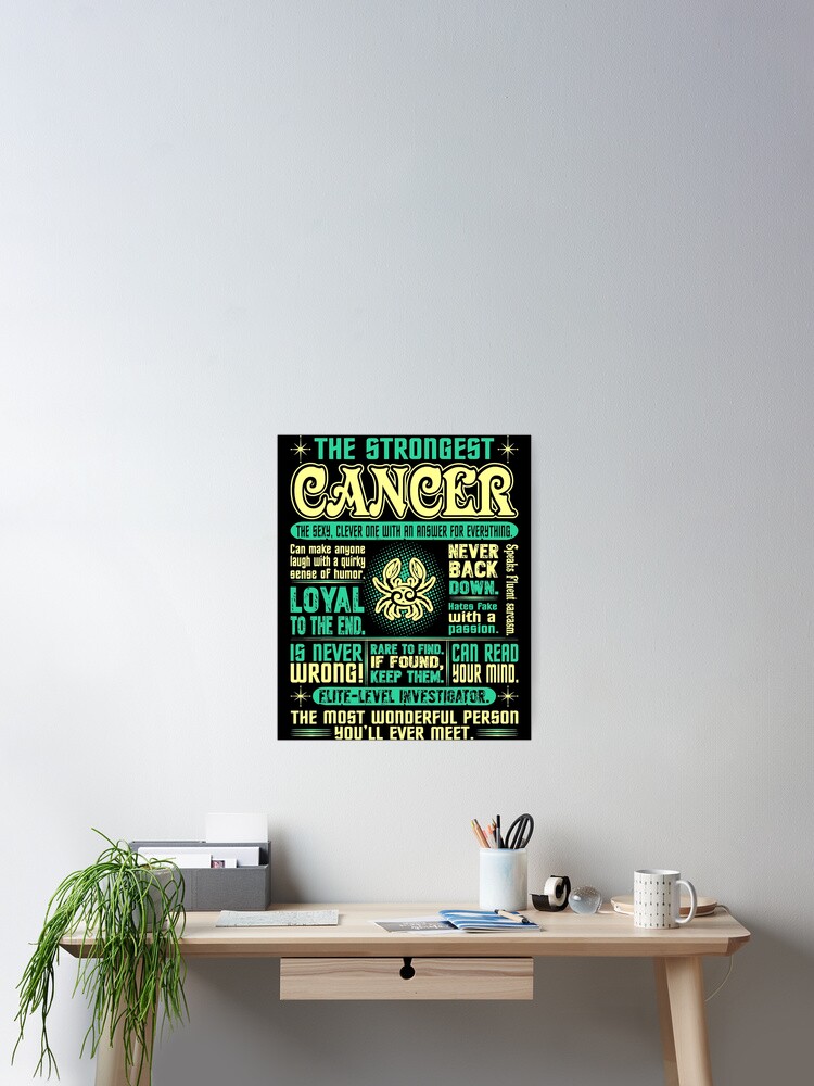 Strongest Cancer Loyal Can Read Your Mind Zodiac Tshirt