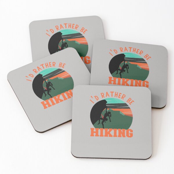 Item preview, I'd Rather Be Hiking, Mountain Sports designed and sold by DiensDesign.