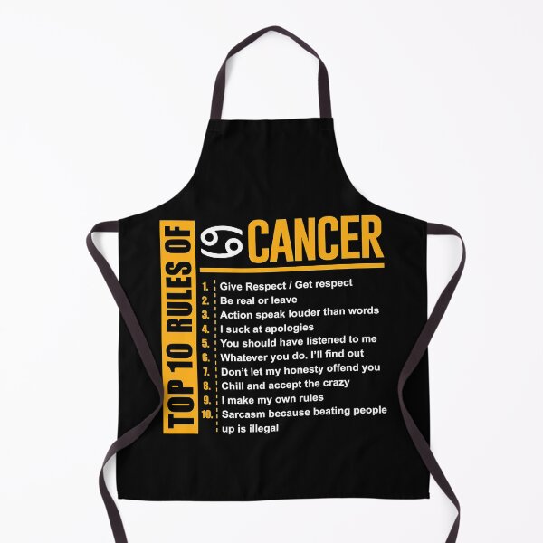 Item preview, Top 10 Rules of Cancer Birthday Gifts designed and sold by shannange.