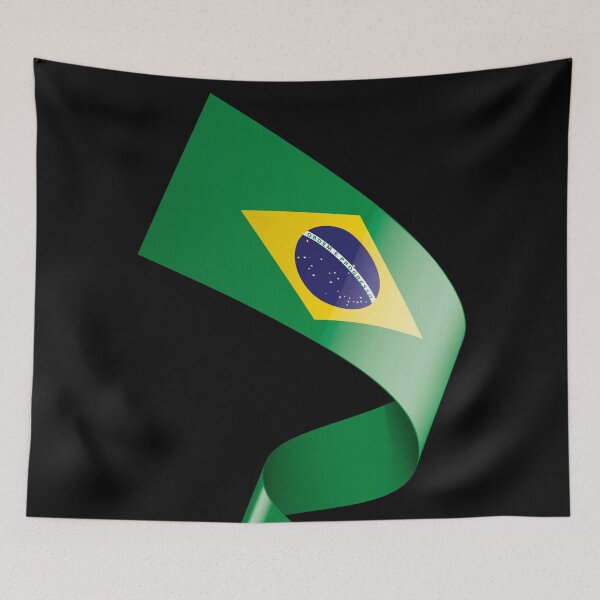 Item preview, Brazil Visit Love Brazilian Flag designed and sold by elhefe.