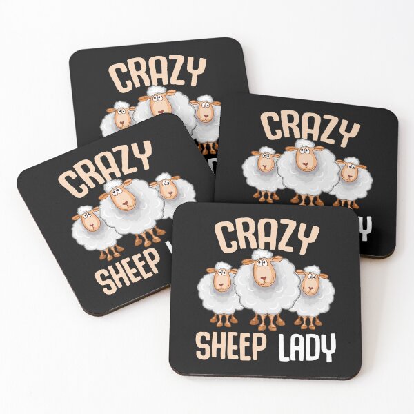Item preview, Crazy Sheep Lady Farmers Sheep Lover designed and sold by davetmccall.