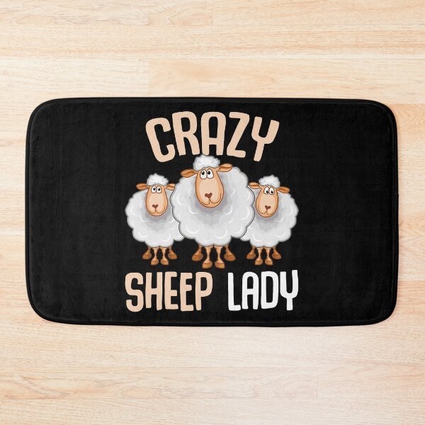 Item preview, Crazy Sheep Lady Farmers Sheep Lover designed and sold by davetmccall.