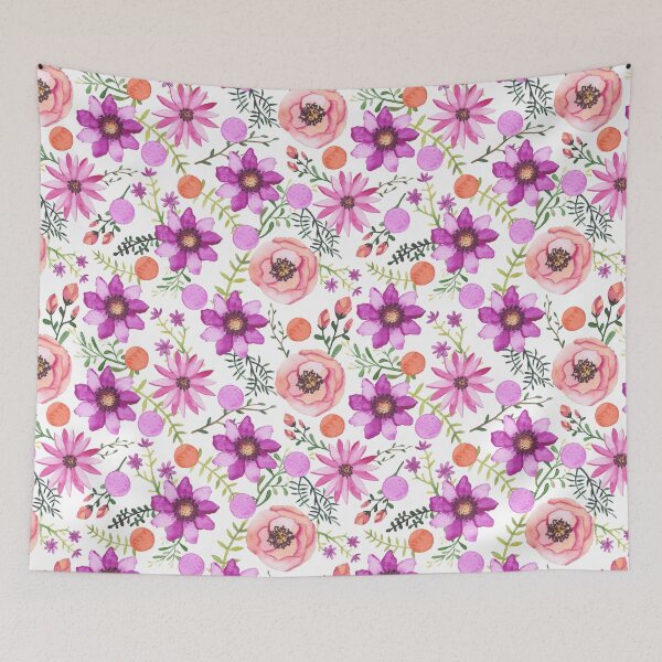 Item preview, Spring floral mix motif designed and sold by FunnyChameleon.