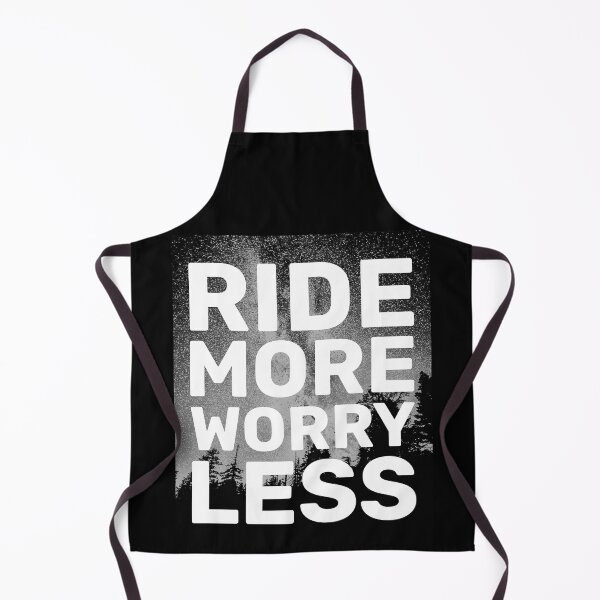 Item preview, Ride More Worry Less Poster Style designed and sold by GO SHIRT-TEE.