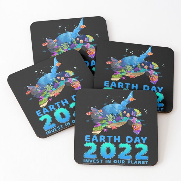 Item preview, Earth Day Turtle Environmental Style Floral Pattern designed and sold by blackspiderkid.