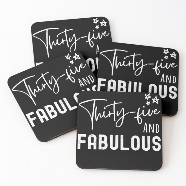 Item preview, 35 And Fabulous Birthday designed and sold by Equitees.