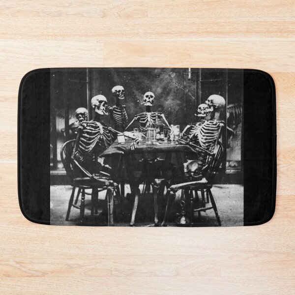 Item preview, Skeletons enjoying a knees up designed and sold by Vintage Designs +.