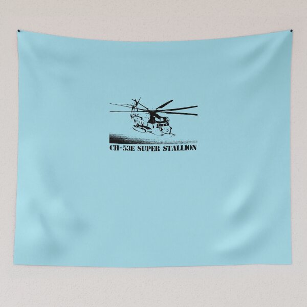 Item preview, CH53E Super Stallion helicopter Sticker designed and sold by LukasKrickl.