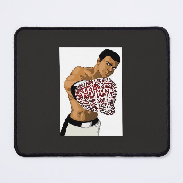 Item preview, Muhammad Ali Muhammad Ali Comeback From Defeat Sticker designed and sold by jubertxub.
