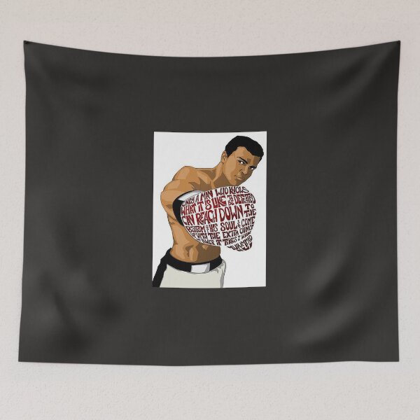 Item preview, Muhammad Ali Muhammad Ali Comeback From Defeat Sticker designed and sold by jubertxub.