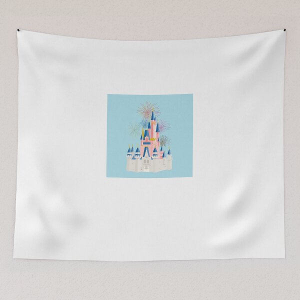 Item preview, Fairytale Castle Throw Pillow designed and sold by SarsSchmitt.