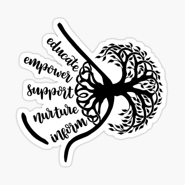 Item preview, Educate Empower Support Nurture Inform designed and sold by shannange.
