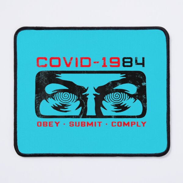 Item preview, Funny Covid Obey Comply Retro Vintage designed and sold by blackspiderkid.