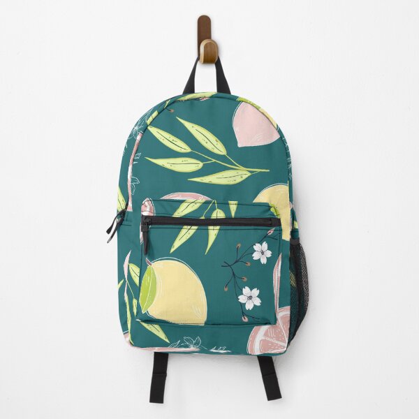 Item preview, Lemon Pattern (green) designed and sold by Dorina Larsdotter.