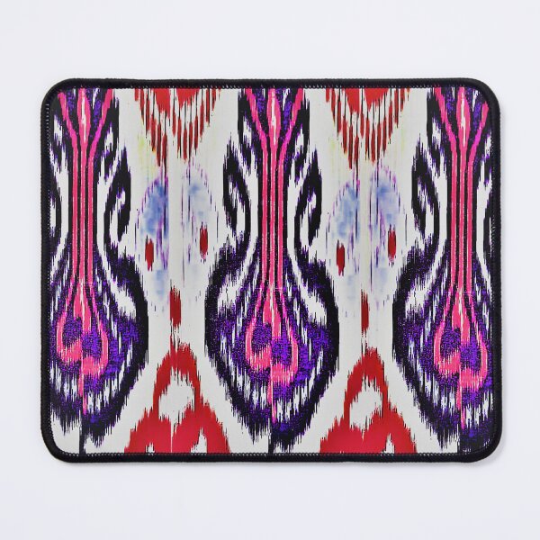 Item preview, Floral designs Uzbek ikat patterns - Ikat designed and sold by LeFabriqueOuz.