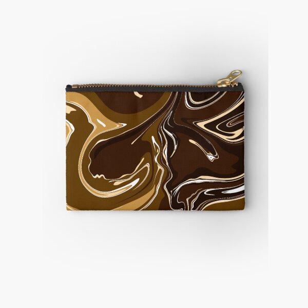 Item preview, Abstract Coffee Colored Liquid Art designed and sold by quinellie.