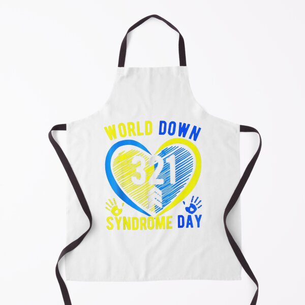 Item preview, Blue Yellow Heart World Down Syndrome Awareness Day  designed and sold by queencrown.