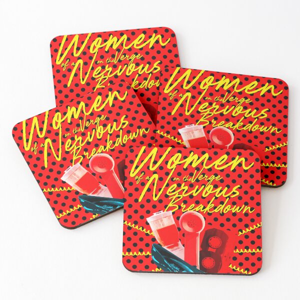 Item preview, Women at the edge of a nervous breakdown poster Red designed and sold by Backstage by Leyzel.