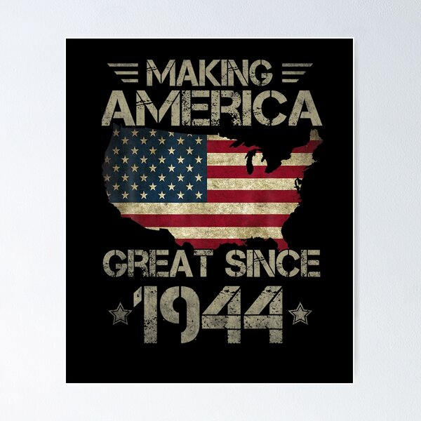 Item preview, Making America Great Since 1944 Vintage Gifts 78th Birthday designed and sold by StevenBabusc.