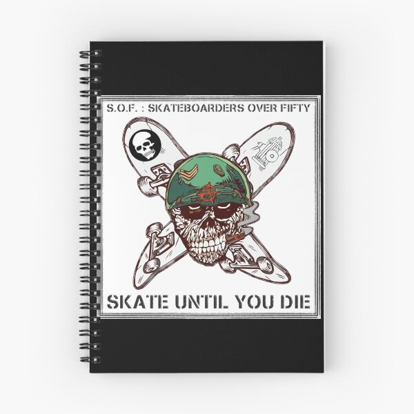 Item preview, Skateboarders Over 50 Sticker designed and sold by madisonbau.