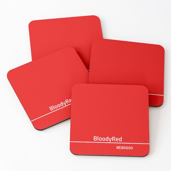 Item preview, Bloody red, hex color code; 13 Pro Max iPhone Cases designed and sold by BeskrajemM.