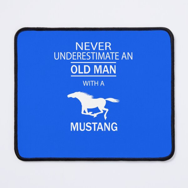 Item preview, Never underestimate an old man with a Mustang Classic T-Shirt designed and sold by JordiCintron.