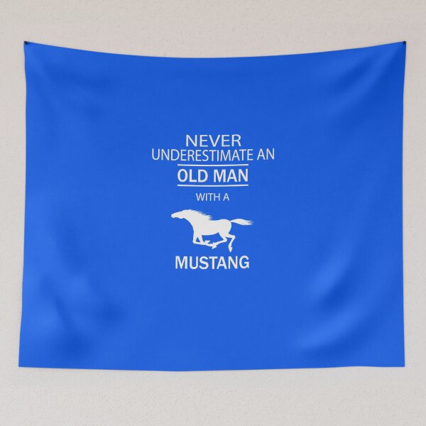 Item preview, Never underestimate an old man with a Mustang Classic T-Shirt designed and sold by JordiCintron.